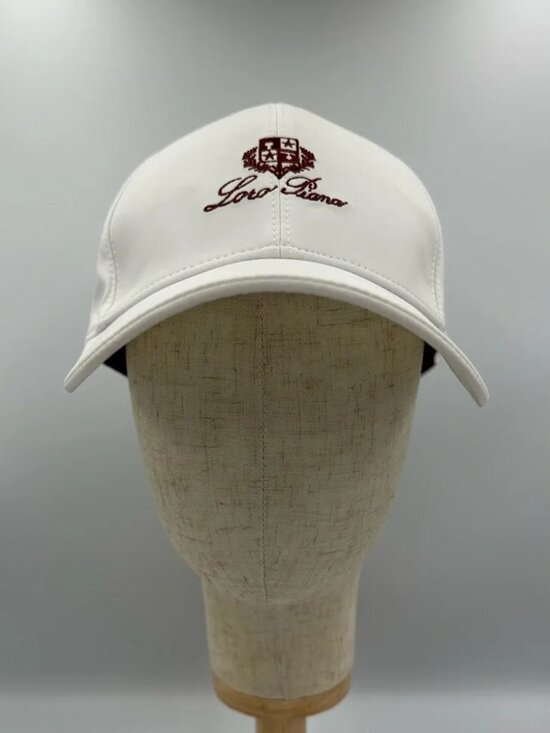 Loro Piana Storm System Baseball Cap white Made in Italy main image 2
